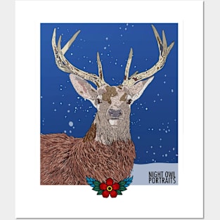 deer Posters and Art